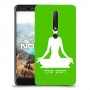 יוגה כיסוי מגן קשיח בעיצוב אישי עם השם שלך ל Nokia 6.1 יחידה אחת סקרין מובייל