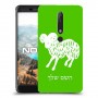 טלה כיסוי מגן קשיח בעיצוב אישי עם השם שלך ל Nokia 6.1 יחידה אחת סקרין מובייל