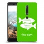 דגים כיסוי מגן קשיח בעיצוב אישי עם השם שלך ל Nokia 6.1 יחידה אחת סקרין מובייל