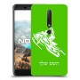 אופנוע שלג כיסוי מגן קשיח בעיצוב אישי עם השם שלך ל Nokia 6.1 יחידה אחת סקרין מובייל