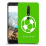 כדורגל - כדור כיסוי מגן קשיח בעיצוב אישי עם השם שלך ל Nokia 6.1 יחידה אחת סקרין מובייל