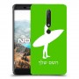 גלישה כיסוי מגן קשיח בעיצוב אישי עם השם שלך ל Nokia 6.1 יחידה אחת סקרין מובייל