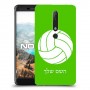 כדורעף - כדור כיסוי מגן קשיח בעיצוב אישי עם השם שלך ל Nokia 6.1 יחידה אחת סקרין מובייל