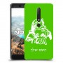 סנטה קלאוס כיסוי מגן קשיח בעיצוב אישי עם השם שלך ל Nokia 6.1 יחידה אחת סקרין מובייל