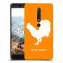 תרנגול כיסוי מגן קשיח בעיצוב אישי עם השם שלך ל Nokia 6.1 יחידה אחת סקרין מובייל