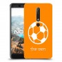 כדורגל - כדור כיסוי מגן קשיח בעיצוב אישי עם השם שלך ל Nokia 6.1 יחידה אחת סקרין מובייל
