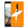 גלישה כיסוי מגן קשיח בעיצוב אישי עם השם שלך ל Nokia 6.1 יחידה אחת סקרין מובייל