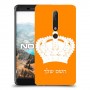 כתר מלכותי כיסוי מגן קשיח בעיצוב אישי עם השם שלך ל Nokia 6.1 יחידה אחת סקרין מובייל