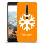 שלג כיסוי מגן קשיח בעיצוב אישי עם השם שלך ל Nokia 6.1 יחידה אחת סקרין מובייל