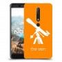 טלסקופ כיסוי מגן קשיח בעיצוב אישי עם השם שלך ל Nokia 6.1 יחידה אחת סקרין מובייל