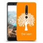 עץ כיסוי מגן קשיח בעיצוב אישי עם השם שלך ל Nokia 6.1 יחידה אחת סקרין מובייל