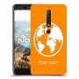עולם כיסוי מגן קשיח בעיצוב אישי עם השם שלך ל Nokia 6.1 יחידה אחת סקרין מובייל