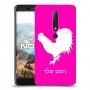 תרנגול כיסוי מגן קשיח בעיצוב אישי עם השם שלך ל Nokia 6.1 יחידה אחת סקרין מובייל