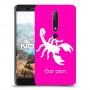 עקרב כיסוי מגן קשיח בעיצוב אישי עם השם שלך ל Nokia 6.1 יחידה אחת סקרין מובייל