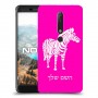 זברה כיסוי מגן קשיח בעיצוב אישי עם השם שלך ל Nokia 6.1 יחידה אחת סקרין מובייל