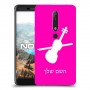 כינור כיסוי מגן קשיח בעיצוב אישי עם השם שלך ל Nokia 6.1 יחידה אחת סקרין מובייל