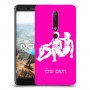 תאומים כיסוי מגן קשיח בעיצוב אישי עם השם שלך ל Nokia 6.1 יחידה אחת סקרין מובייל