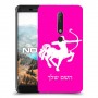 קשת כיסוי מגן קשיח בעיצוב אישי עם השם שלך ל Nokia 6.1 יחידה אחת סקרין מובייל