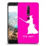 סמוראי כיסוי מגן קשיח בעיצוב אישי עם השם שלך ל Nokia 6.1 יחידה אחת סקרין מובייל