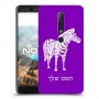 זברה כיסוי מגן קשיח בעיצוב אישי עם השם שלך ל Nokia 6.1 יחידה אחת סקרין מובייל