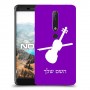 כינור כיסוי מגן קשיח בעיצוב אישי עם השם שלך ל Nokia 6.1 יחידה אחת סקרין מובייל