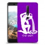 דלי כיסוי מגן קשיח בעיצוב אישי עם השם שלך ל Nokia 6.1 יחידה אחת סקרין מובייל