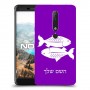 דגים כיסוי מגן קשיח בעיצוב אישי עם השם שלך ל Nokia 6.1 יחידה אחת סקרין מובייל