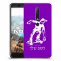 ילד סקייטבורד כיסוי מגן קשיח בעיצוב אישי עם השם שלך ל Nokia 6.1 יחידה אחת סקרין מובייל
