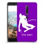 סקִי כיסוי מגן קשיח בעיצוב אישי עם השם שלך ל Nokia 6.1 יחידה אחת סקרין מובייל