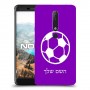 כדורגל - כדור כיסוי מגן קשיח בעיצוב אישי עם השם שלך ל Nokia 6.1 יחידה אחת סקרין מובייל