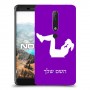 אימון ספורט - אישה כיסוי מגן קשיח בעיצוב אישי עם השם שלך ל Nokia 6.1 יחידה אחת סקרין מובייל