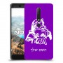 סנטה קלאוס כיסוי מגן קשיח בעיצוב אישי עם השם שלך ל Nokia 6.1 יחידה אחת סקרין מובייל
