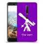 טלסקופ כיסוי מגן קשיח בעיצוב אישי עם השם שלך ל Nokia 6.1 יחידה אחת סקרין מובייל