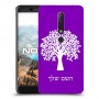 עץ כיסוי מגן קשיח בעיצוב אישי עם השם שלך ל Nokia 6.1 יחידה אחת סקרין מובייל