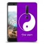 סמל יינג יאנג - סין כיסוי מגן קשיח בעיצוב אישי עם השם שלך ל Nokia 6.1 יחידה אחת סקרין מובייל
