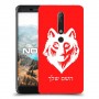 זאב כיסוי מגן קשיח בעיצוב אישי עם השם שלך ל Nokia 6.1 יחידה אחת סקרין מובייל