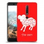 טלה כיסוי מגן קשיח בעיצוב אישי עם השם שלך ל Nokia 6.1 יחידה אחת סקרין מובייל