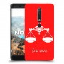 מאזניים כיסוי מגן קשיח בעיצוב אישי עם השם שלך ל Nokia 6.1 יחידה אחת סקרין מובייל