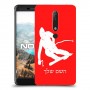 סקִי כיסוי מגן קשיח בעיצוב אישי עם השם שלך ל Nokia 6.1 יחידה אחת סקרין מובייל