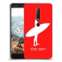 גלישה כיסוי מגן קשיח בעיצוב אישי עם השם שלך ל Nokia 6.1 יחידה אחת סקרין מובייל