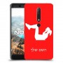 אימון ספורט - אישה כיסוי מגן קשיח בעיצוב אישי עם השם שלך ל Nokia 6.1 יחידה אחת סקרין מובייל
