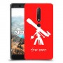 טלסקופ כיסוי מגן קשיח בעיצוב אישי עם השם שלך ל Nokia 6.1 יחידה אחת סקרין מובייל