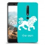 אריה כיסוי מגן קשיח בעיצוב אישי עם השם שלך ל Nokia 6.1 יחידה אחת סקרין מובייל
