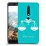 מאזניים כיסוי מגן קשיח בעיצוב אישי עם השם שלך ל Nokia 6.1 יחידה אחת סקרין מובייל