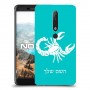 עקרב כיסוי מגן קשיח בעיצוב אישי עם השם שלך ל Nokia 6.1 יחידה אחת סקרין מובייל