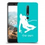 סקִי כיסוי מגן קשיח בעיצוב אישי עם השם שלך ל Nokia 6.1 יחידה אחת סקרין מובייל