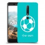 כדורגל - כדור כיסוי מגן קשיח בעיצוב אישי עם השם שלך ל Nokia 6.1 יחידה אחת סקרין מובייל