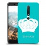 כתר מלכותי כיסוי מגן קשיח בעיצוב אישי עם השם שלך ל Nokia 6.1 יחידה אחת סקרין מובייל