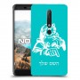 סנטה קלאוס כיסוי מגן קשיח בעיצוב אישי עם השם שלך ל Nokia 6.1 יחידה אחת סקרין מובייל