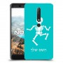 שלד כיסוי מגן קשיח בעיצוב אישי עם השם שלך ל Nokia 6.1 יחידה אחת סקרין מובייל